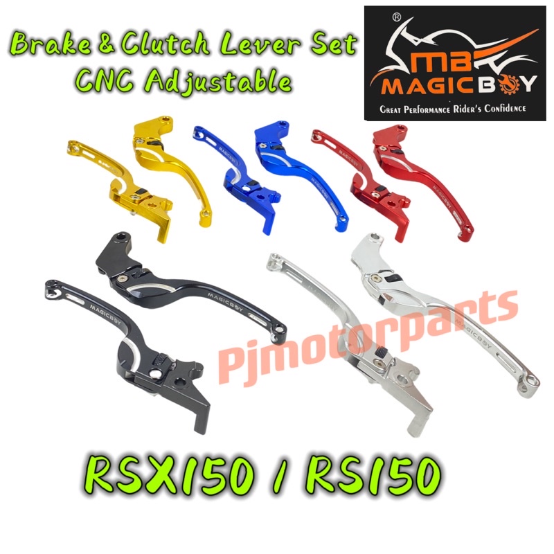 Rs150 Rsx150 Rs 150 Rsx 150 1 Set Original Magic Boy And Espada Brake And Clutch Lever Alloy Cnc 1482