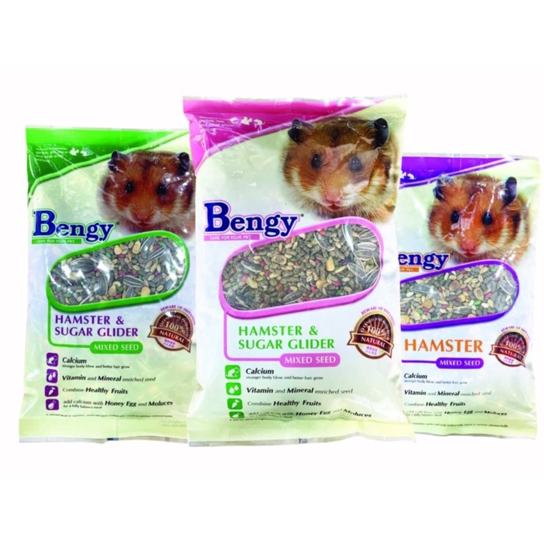 AEIOU😺 Bengy Makanan Hamster Food Snack Mix Mixed Seed Small Animal
