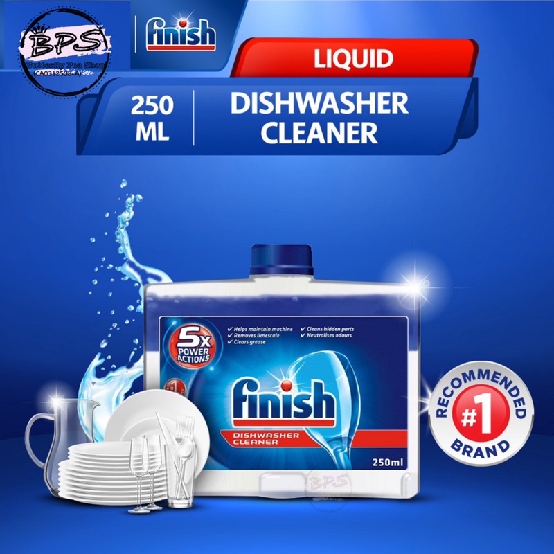 Finish Machine Cleaner Regular Bottle 250ML Dishwasher Cleaner