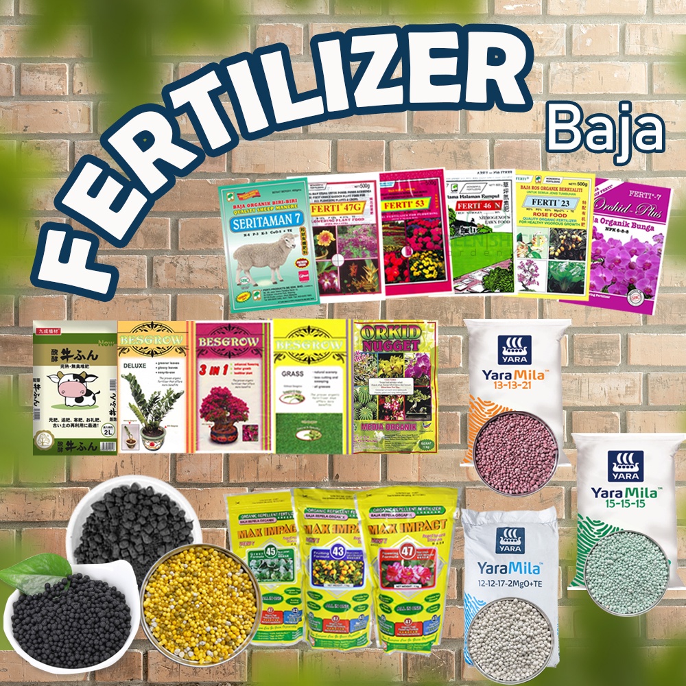 Organic Fertilizer Baja Organik Baja Bunga Baja Buah Besgrow YaraMila ...