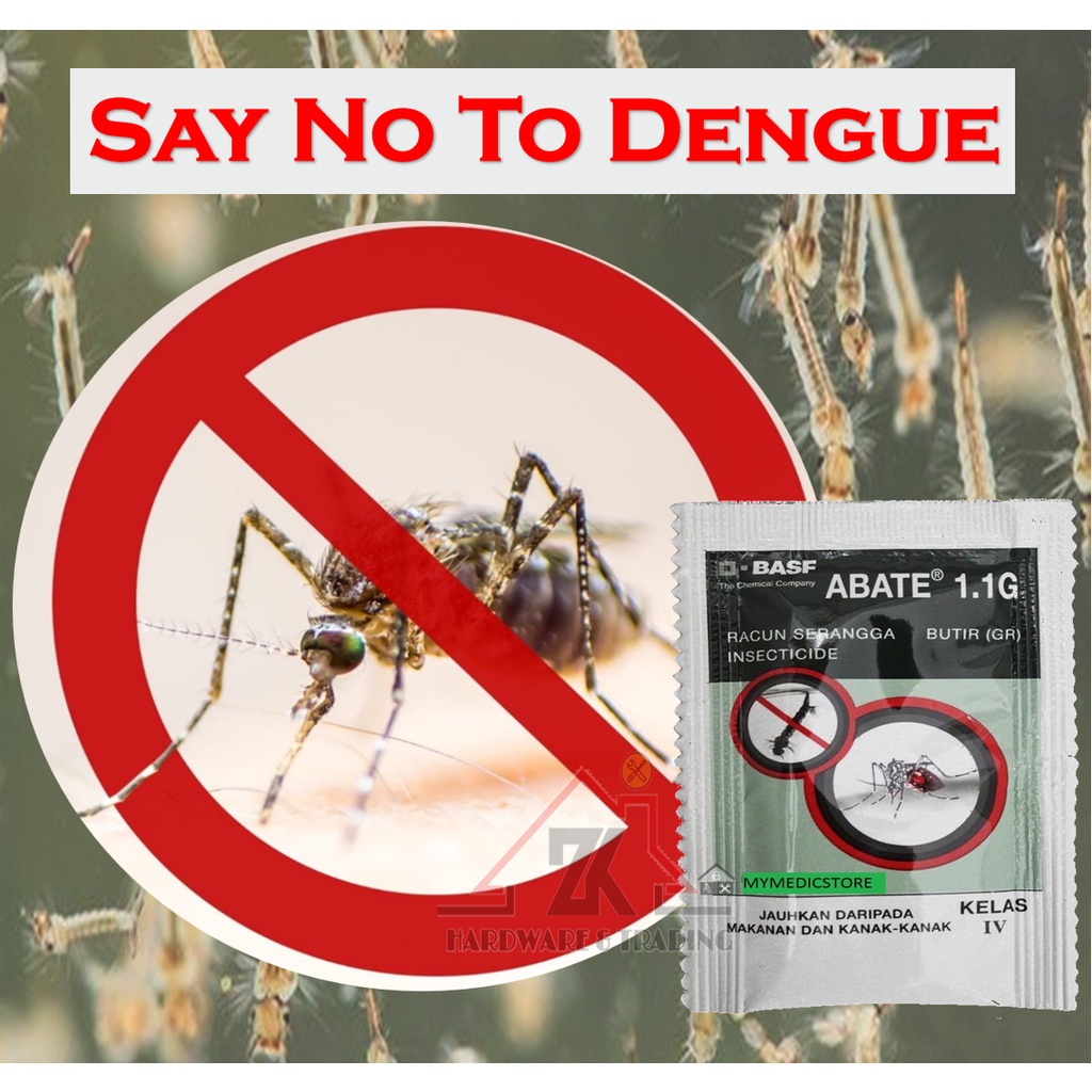 Mosquito Killer Powder Serbuk Nyamuk Aedes 10G Ubat Jentik Abate ...