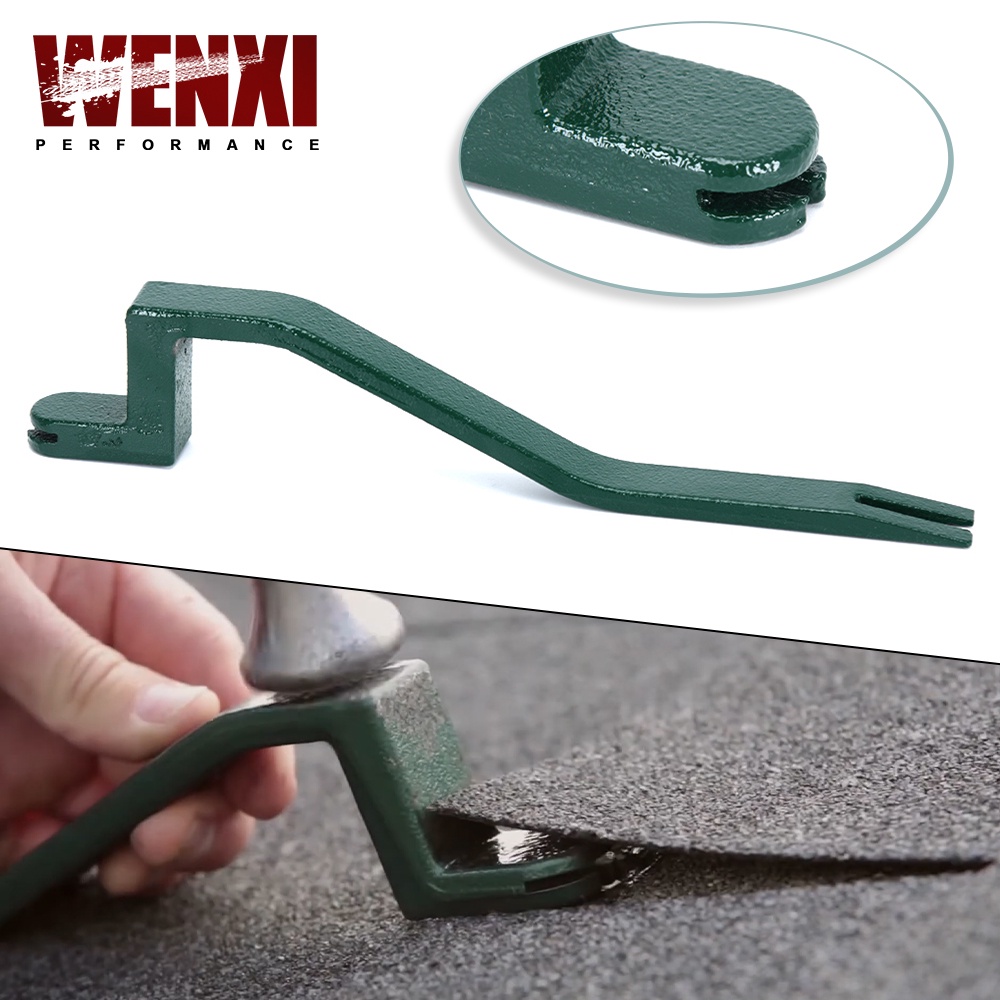 Shingle Removal Tool,Shingle Nail Installer, Pry Bar For Safe Roof
