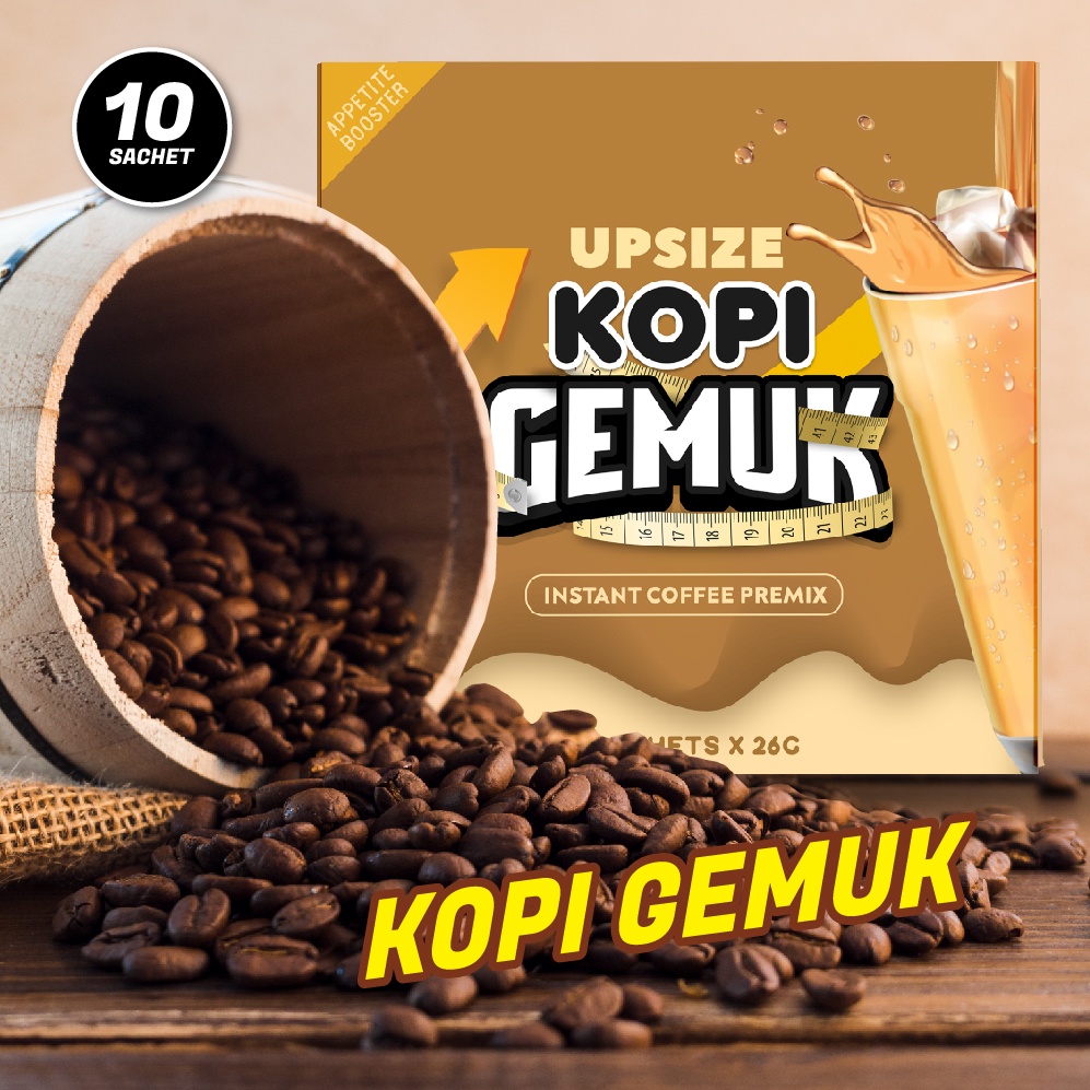 Ubat Gemuk Paling Berkesan KOPI GEMUK Formulasi Khas Untuk Gemukkan