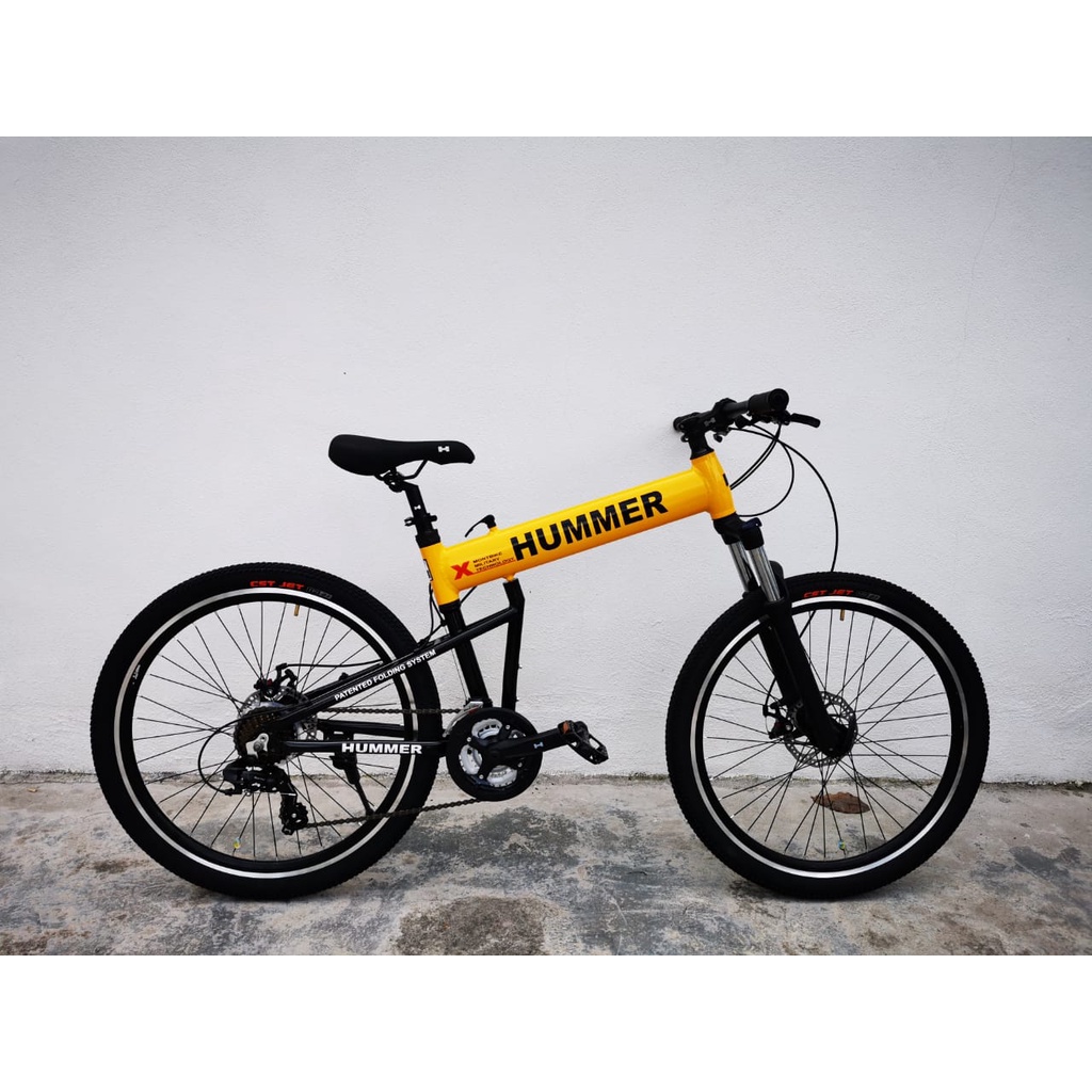 Hummer mountain bike cheap yellow