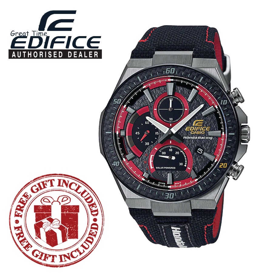 (READY STOCK) Official Marco Warranty CASIO Edifce EFS-560HR-1A Honda ...