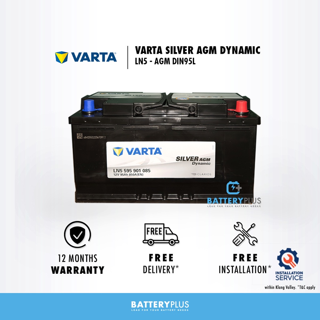 Varta Professional 95Ah AGM Batterie