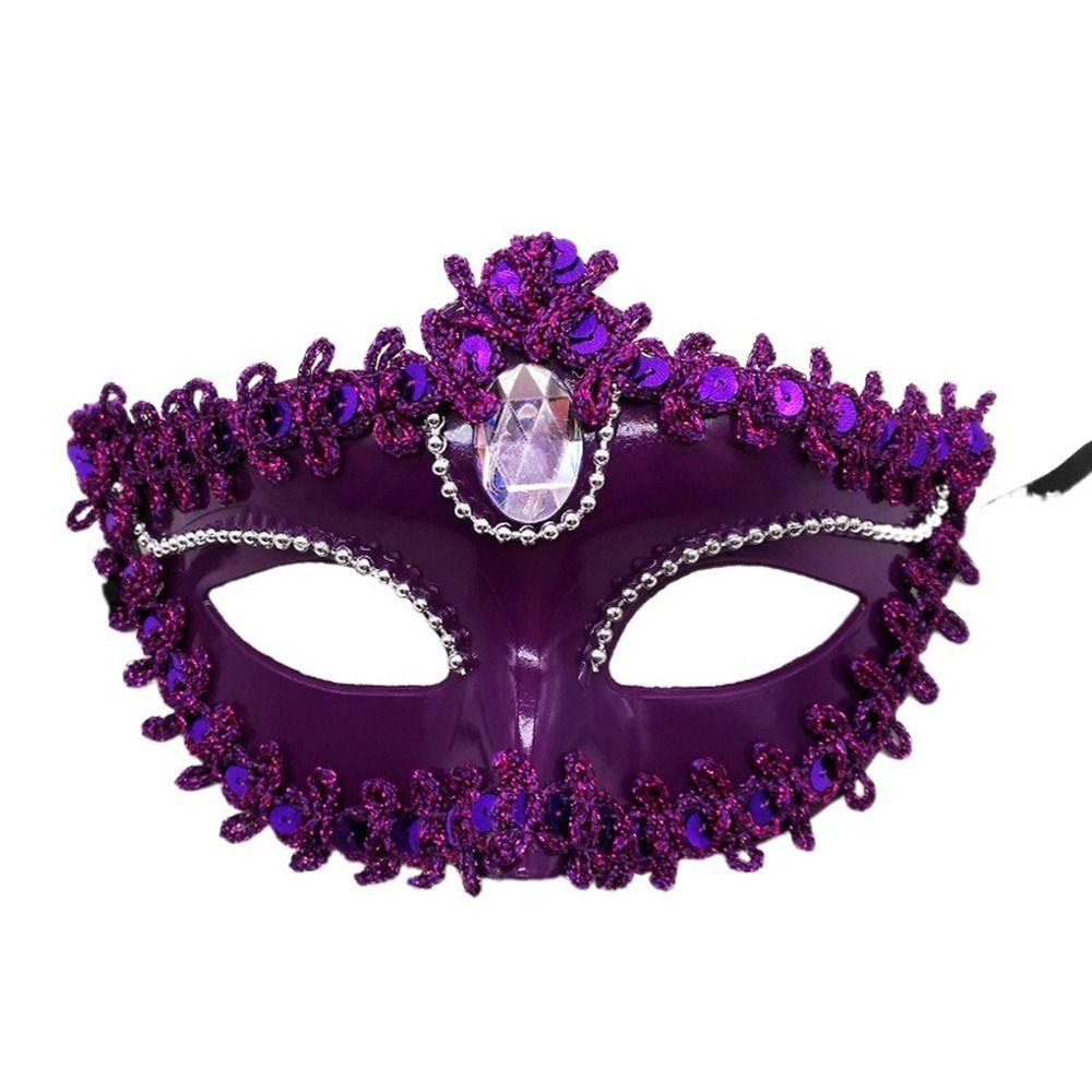 NEEDWAY Dance Masks Gift Fancy For Women Wedding Masquerade Costume Eye ...