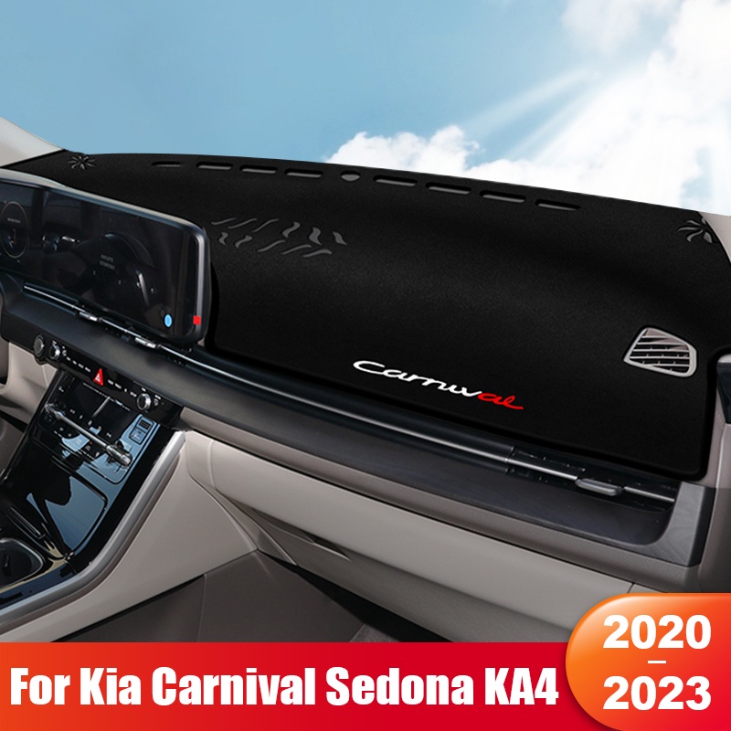 Car Styling For Kia Carnival Sedona KA4 2020 2021 2022 2023 Car Dashboard Cover Sun Shade Mats