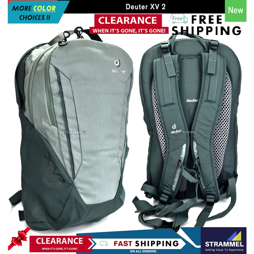 [100 Authentic] Deuter XV 2 Lifestyle Daypack Backpack Urban Laptop