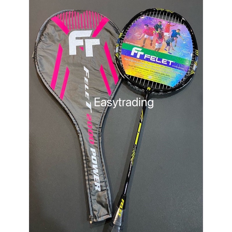 [READY STOCK] Felet Racquet Badminton FOC Cover Zip Bag Felet Kids ...