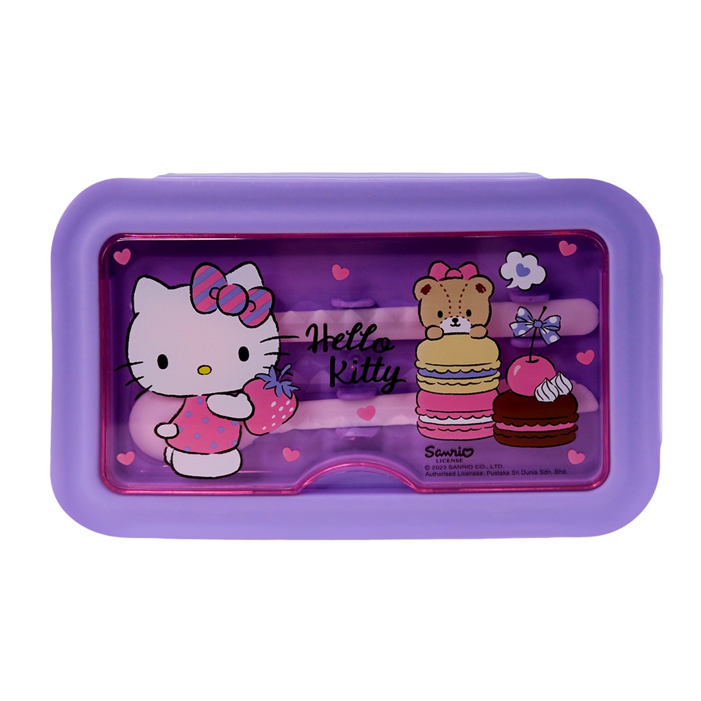 Hello Kitty Cake Time Lunch Box Set ( 1100ML ) Shopee Malaysia