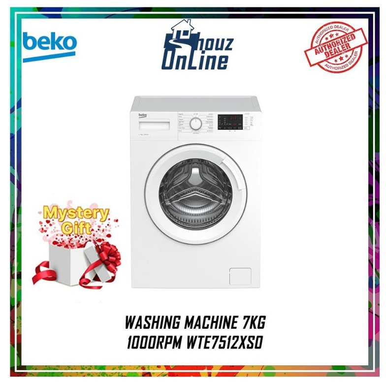 [FREE DELIVERY WITHIN KLANG VALLEY ONLY] BEKO 7KG PROSMART INVERTER