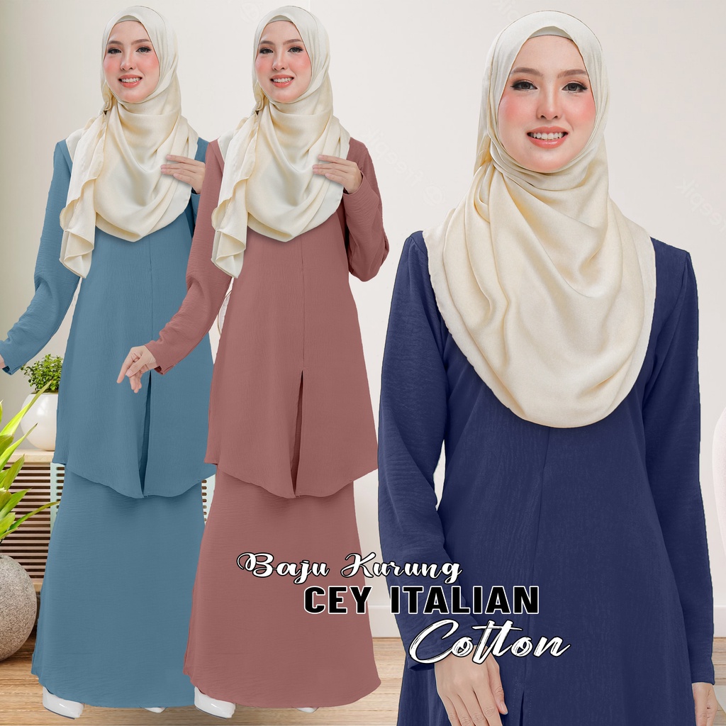 Baju Farisya Baju Kurung Italian Cotton Ready Stock Exclusive By Smart ...