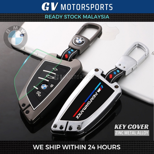 READY STOCK BMW Key Cover Case Car Zinc Alloy Fob X1 X3 X4 X5 F15 X6 ...
