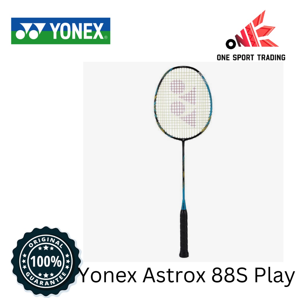 (Ready Stock) Yonex Astrox 88 S Play Emerald Blue Badminton Racket(Free ...