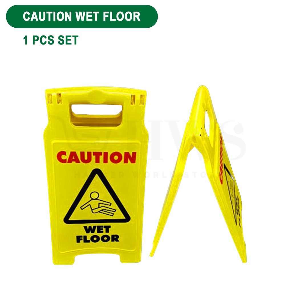 HWS CAUTION WET FLOOR / NO PARKING SIGN STAND SIGNBOARD | Shopee Malaysia
