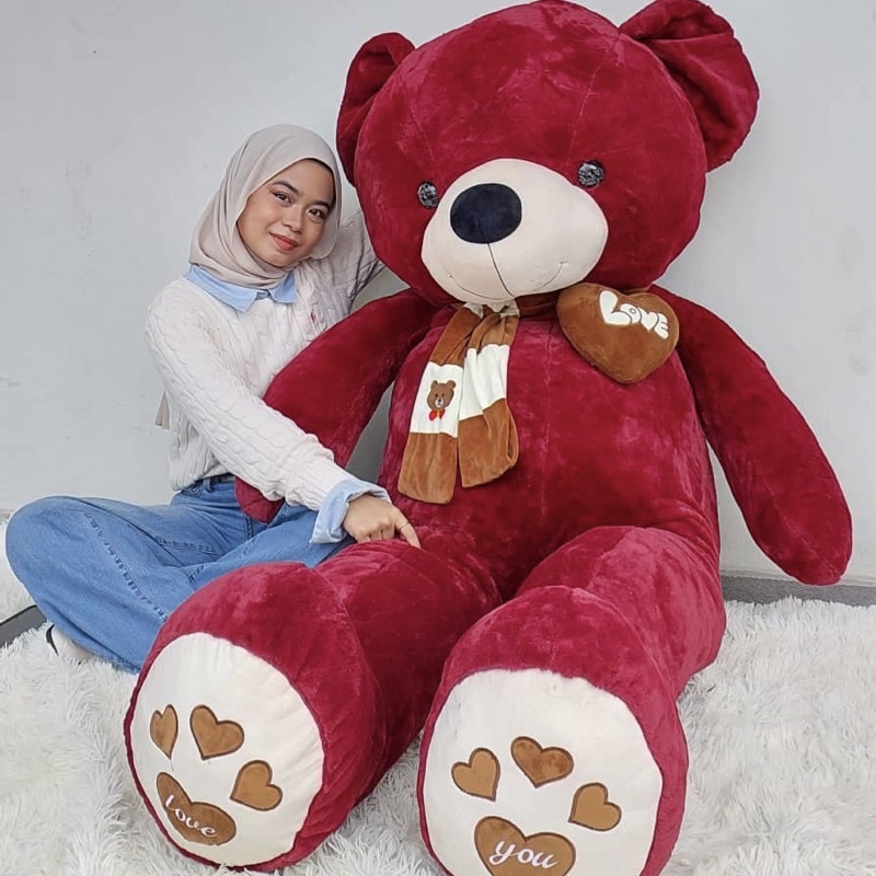 Tall teddy outlet bear coat