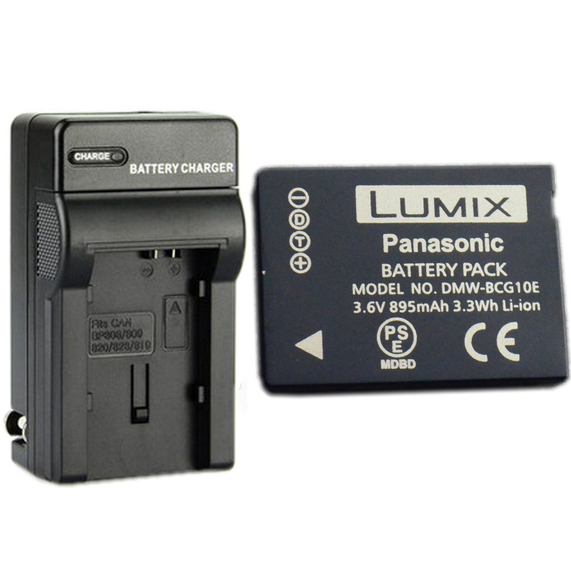 Panasonic DMWBCG10E Battery Charger DMCZS1 ZS3 ZS5 ZS7 ZS10ZS20GK ZR3