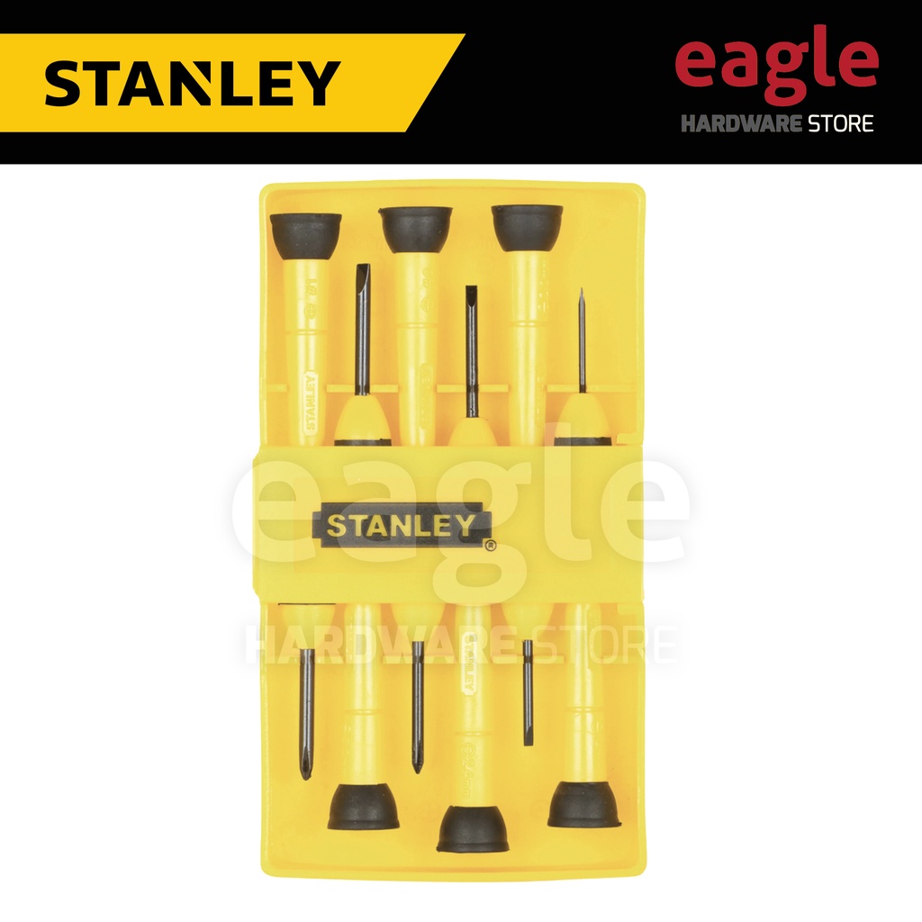 Stanley STHT66052-8 6 Pcs Precision Screwdrivers Set ( 66-052 ...