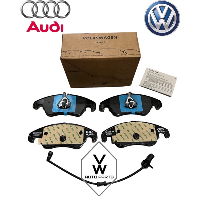 ( 100% ORIGINAL ) AUDI S5 A4 A5 A6 A7 Q5 DISC BRAKE PAD FRONT ( 8K0 698 ...