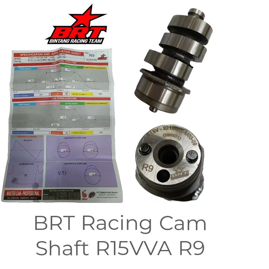 Brt Racing Camshaft Cam Shaft With Bearing For R Y Vva Y