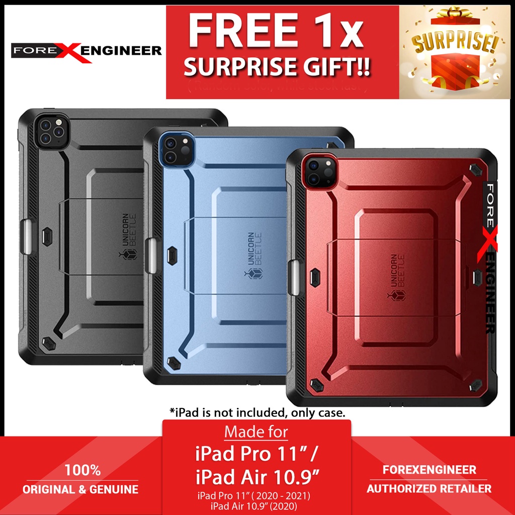 Custodia SUPCASE UB Pro Con Protezione Schermo Integrata Per IPad Pro 11" E 12.9" (2018) – Nera