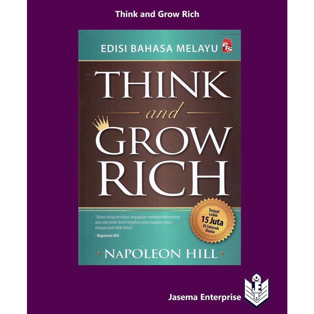 Think And Grow Rich Edisi Bahasa Melayu Buku Kewangan Napoleon