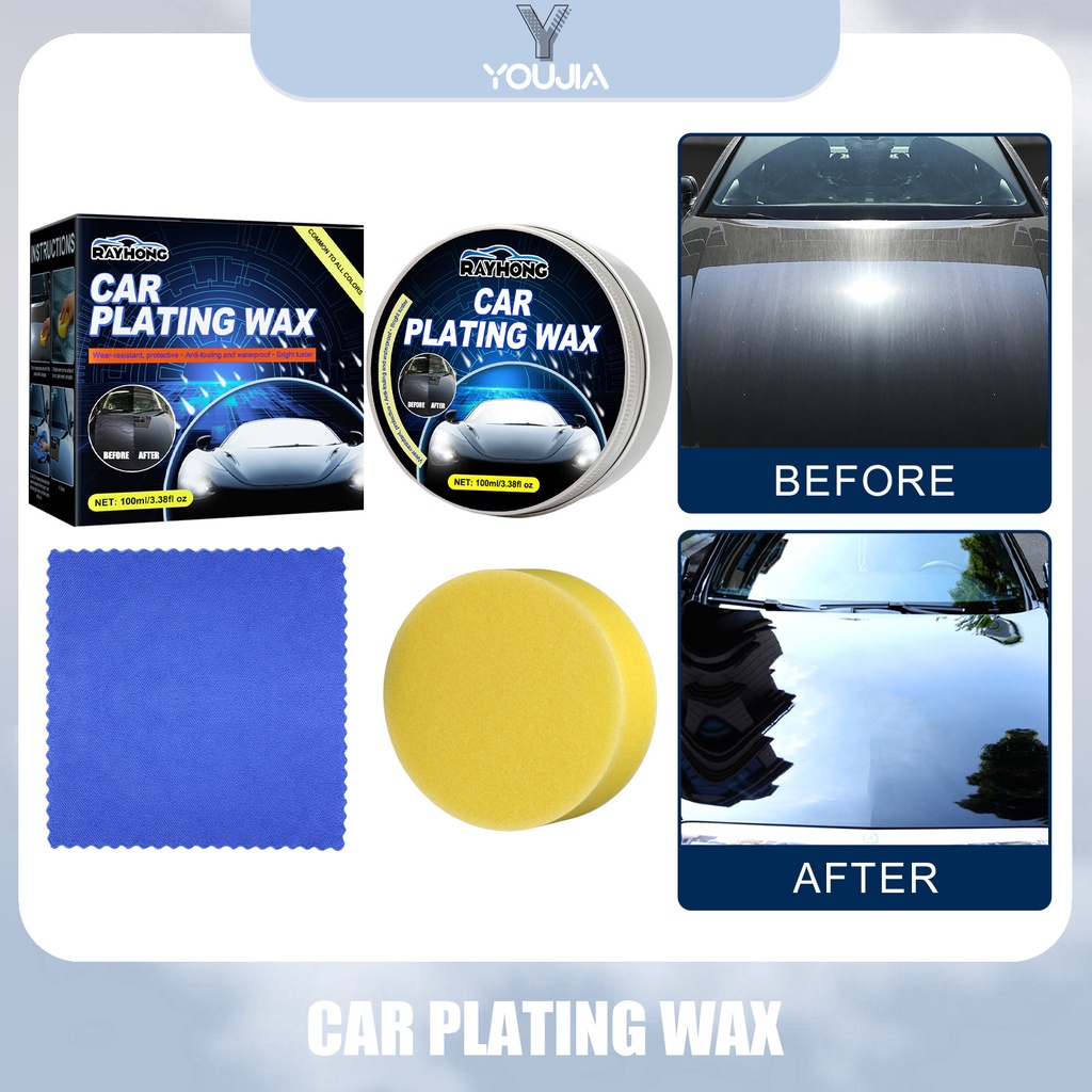 RAYHONG Layer Waterproof Film Car Wax Crystal Plating Set Hard Glossy