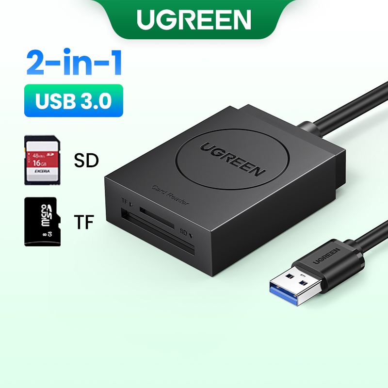 UGREEN USB 3.0 Android SD Card Reader OTG Smart Read 2 Shopee Malaysia