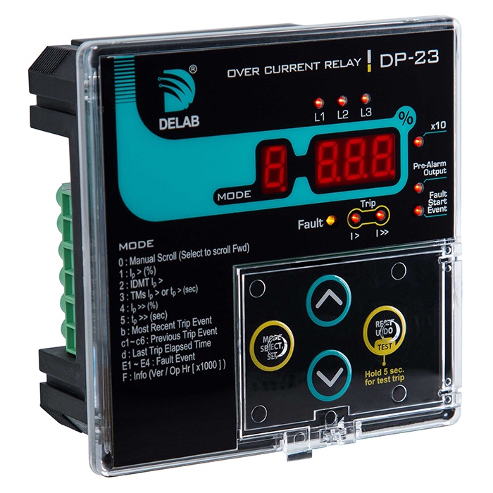DELAB DP-23 DTL OVERCURRENT RELAY | Shopee Malaysia