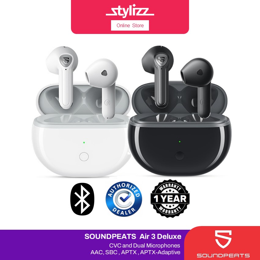 Soundpeats Air 3 Deluxe Bluetooth 5 2 True Wireless Earbuds With Qualcomm Qcc3040 And Aptx