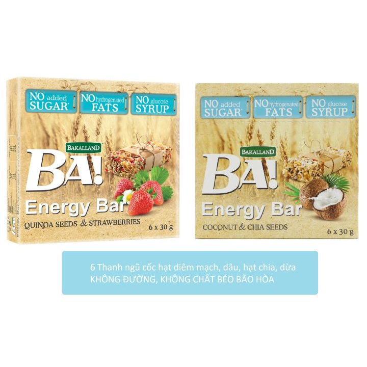 Bakalland Energy Bar Cereal Bar 180gr Box (6 Bars) Shopee Malaysia