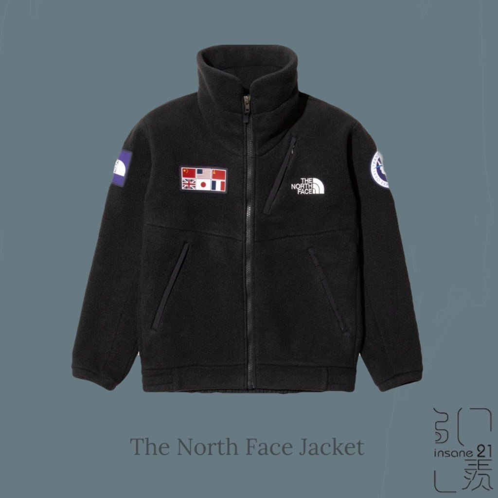 Supreme the north face trans hot sale antarctica expedition fleece jacket black