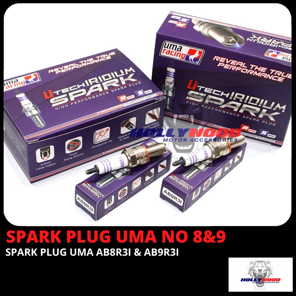 UMA RACING SPARK PLUG Y15 RS150 SYM VF3i BENELLI LC135 V1V7 EX5