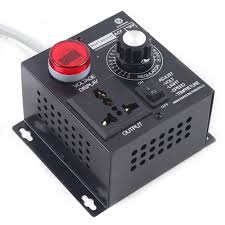 (PAK UZ)AC 220V 4000W SCR Voltage Regulator Dimmers Motor Speed ...