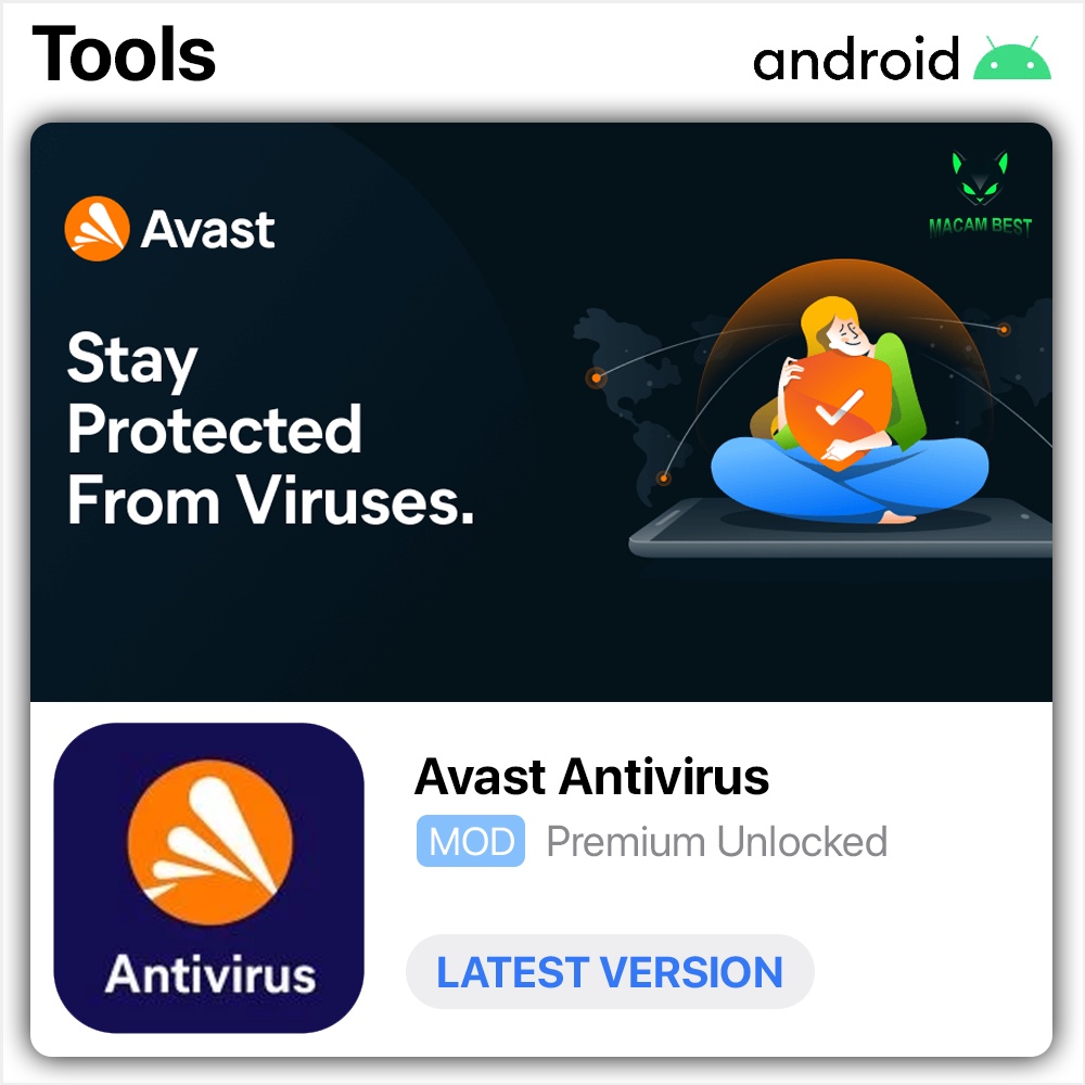 Avast Antivirus Latest 2024 Lifetime Premium Android APP Tools   Sg 11134201 22120 Wewmtwyk5mkvf4