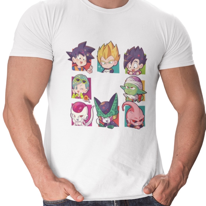 Dragon ball Goku bezita gohan fliza cell majin boo bulma picco tshirt ...