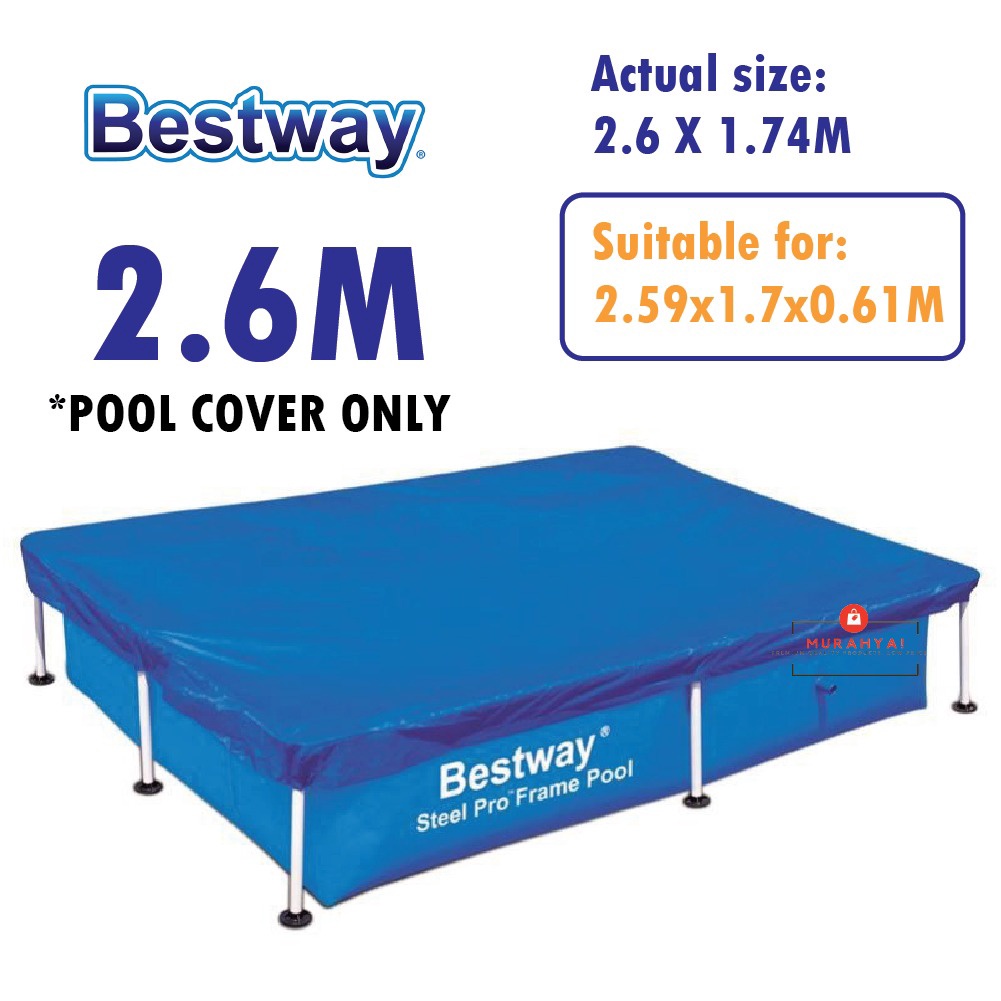 Intex Swimming pool cover Penutup kolam renang Intex 4.5m 3m Intex pool