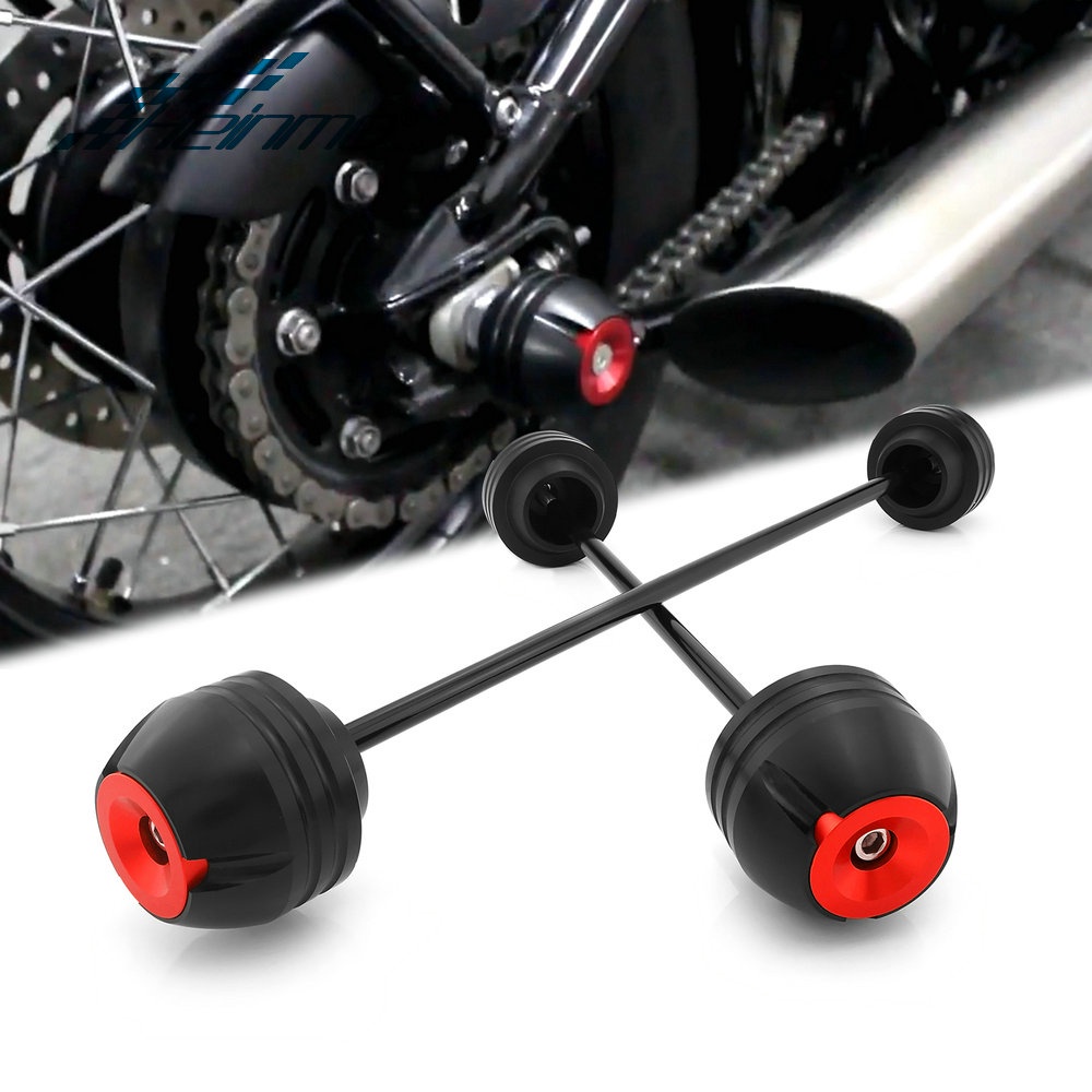 For BMW S1000RR/R/XR HP4 Front&Rear Wheel Axle Fairing Frame Slider