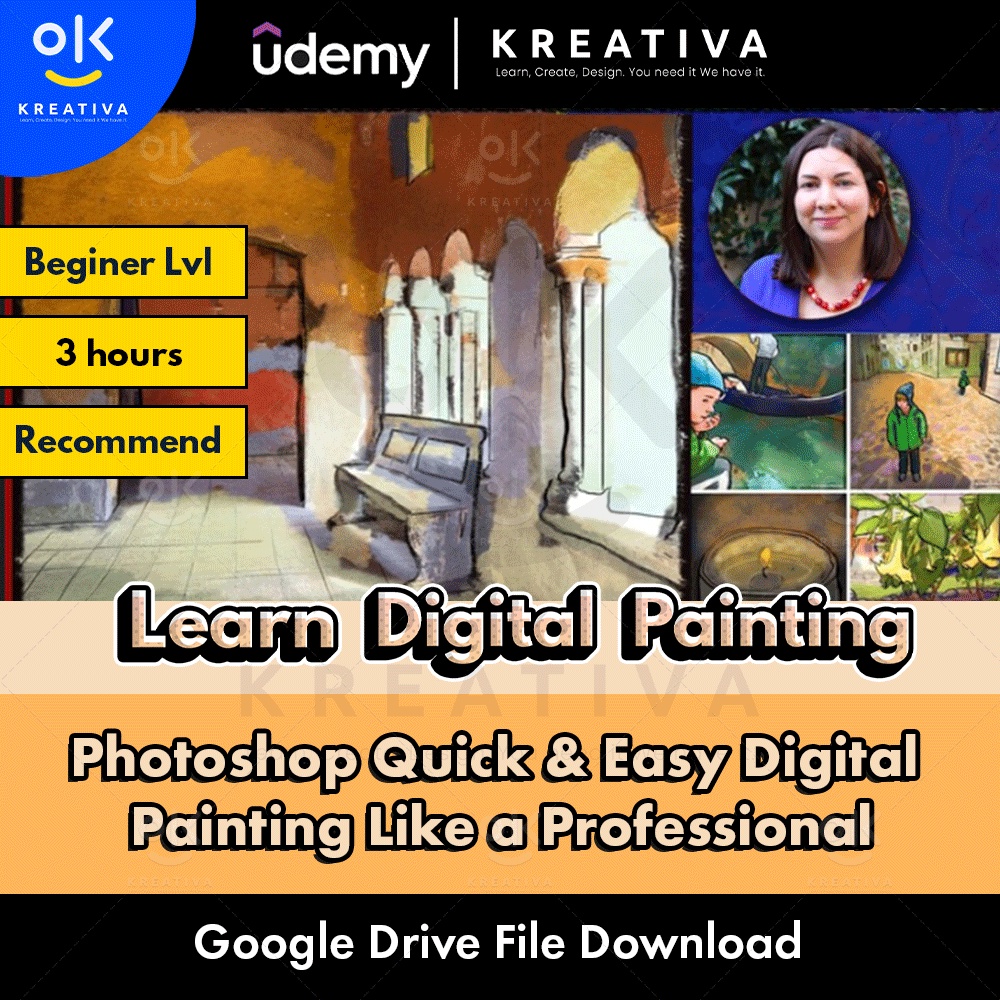 Video Quick & Easy Digital Painting Like a Professional Learn Digital