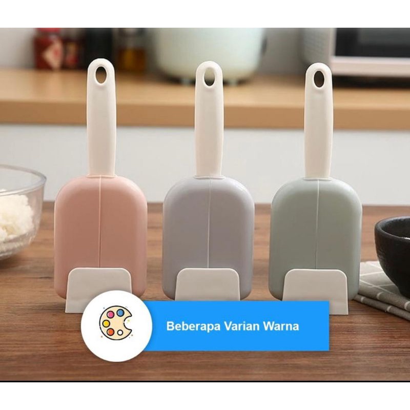 Magic rice ladle with open and close cover, contemporary rice ladle ...