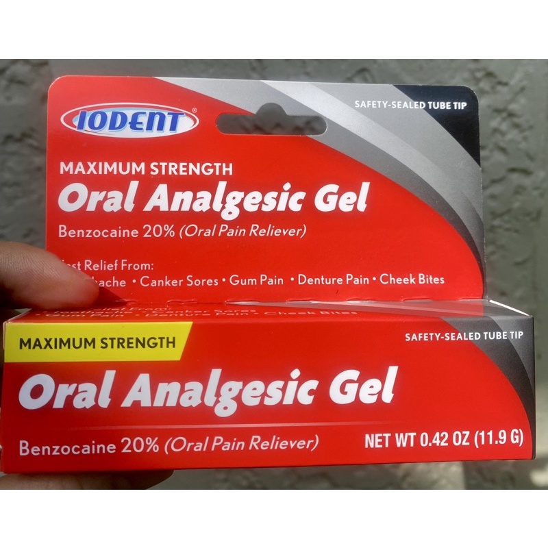 Oral Analgesic Gel maximum strength Shopee Malaysia