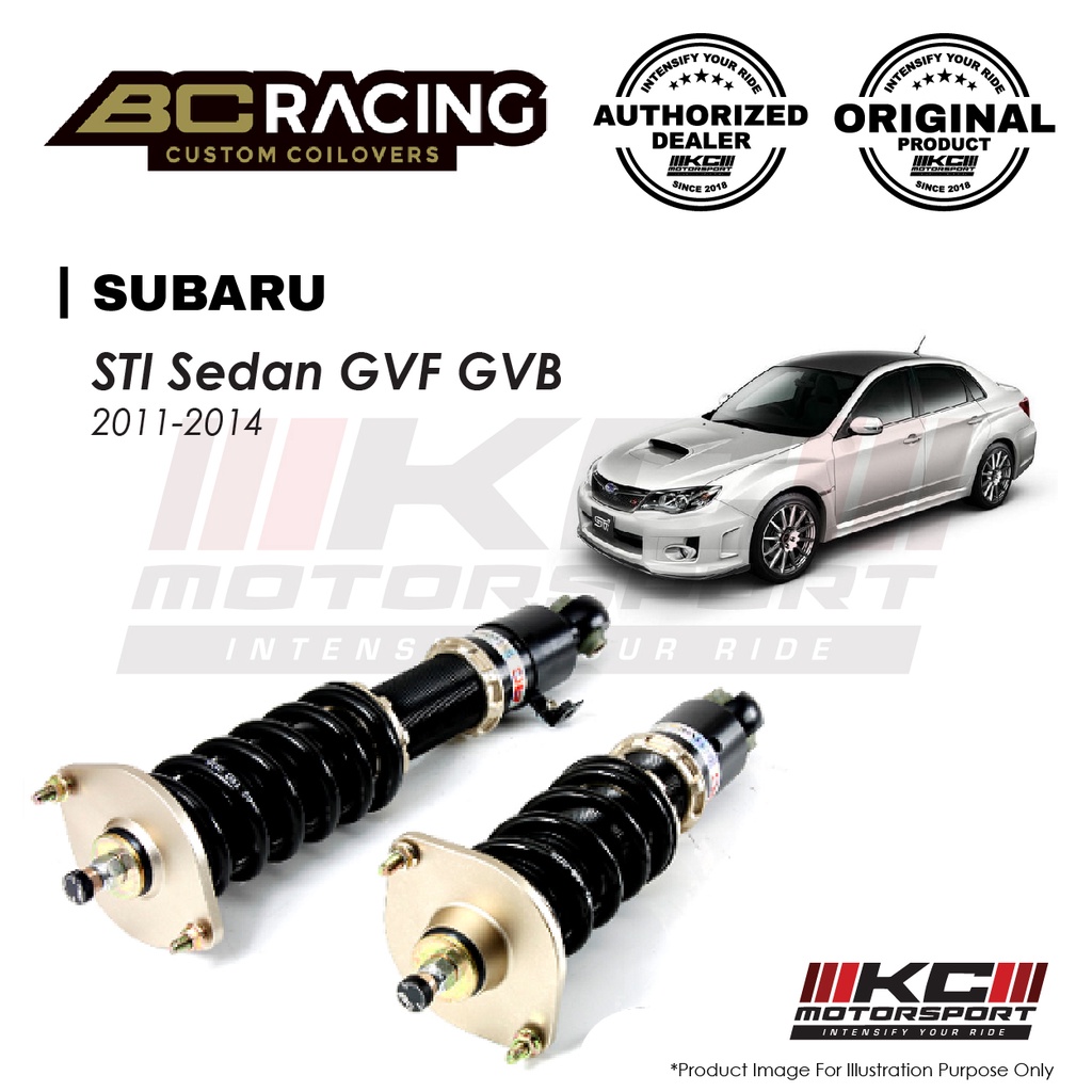 Subaru STI Ver 10 GVF GRF GVB GRB 2011-2014 - BC Racing BR RS Fully ...