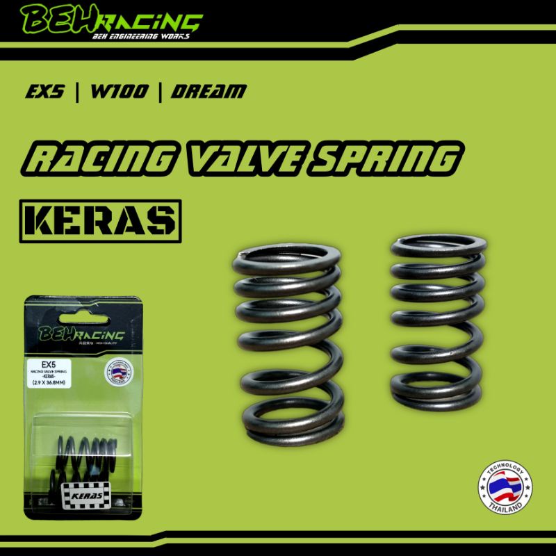 BEH RACING VALVE SPRING (KERAS) EX5/ EX5 DREAM/ WAVE100/ EX5 CLASS 1