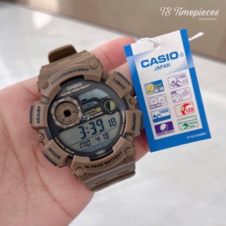 BUY Casio Digital Moon Phase Fishing Level Sport Watch WS-1500H