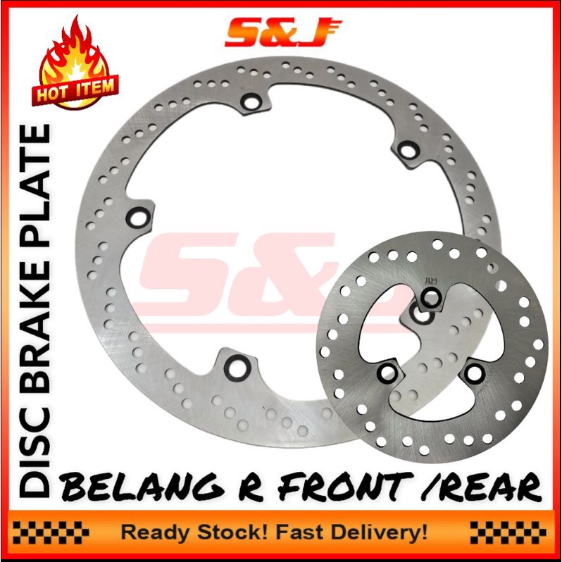 SUZUKI BELANG BELANG 150 BELANG R FRONT / REAR DISC BRAKE PLATE DISK ...