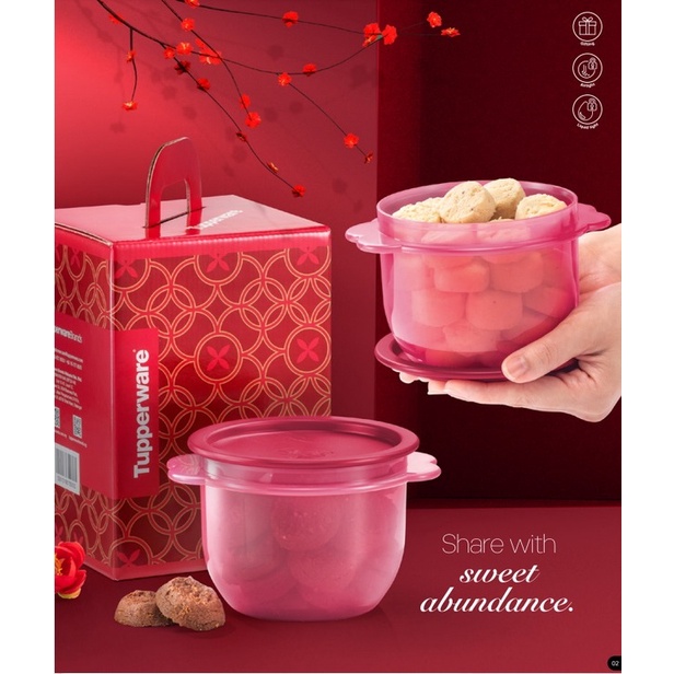 Pre-order - 2023 Tupperware Chinese New Year (CNY) Cookies Gift Set now! -  Buy Tupperware Online in Singapore