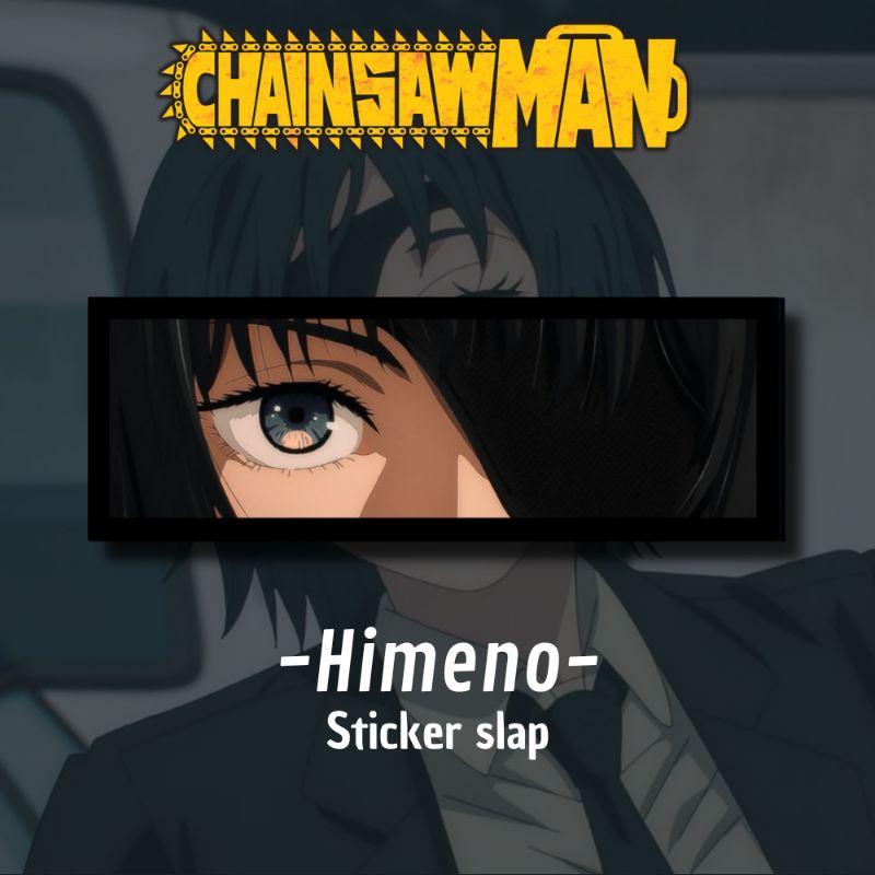 Anime HIMENO CHAINSAWMAN SLAP STICKER (WATERPROOF) | Shopee Malaysia