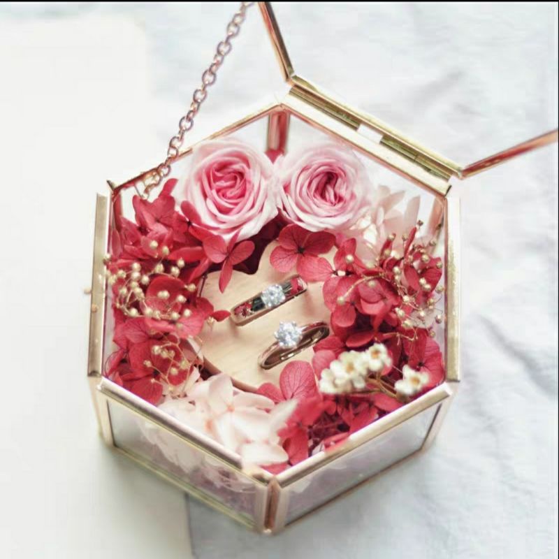 eternal flower wedding proposal ring box (RS2871) Shopee Malaysia