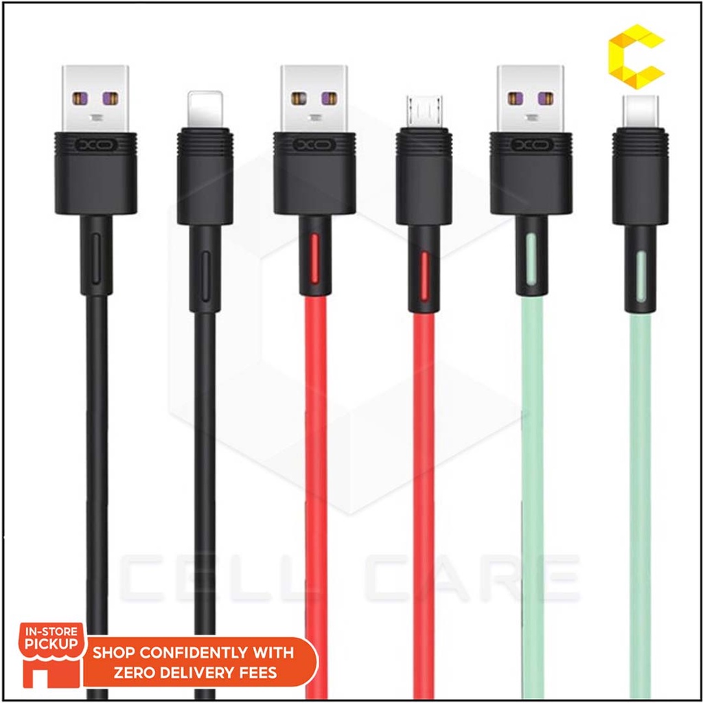 CellCare XO SUPER FAST CHARGING 5A DATA CHARGING CABLE LIGHT TYPE C